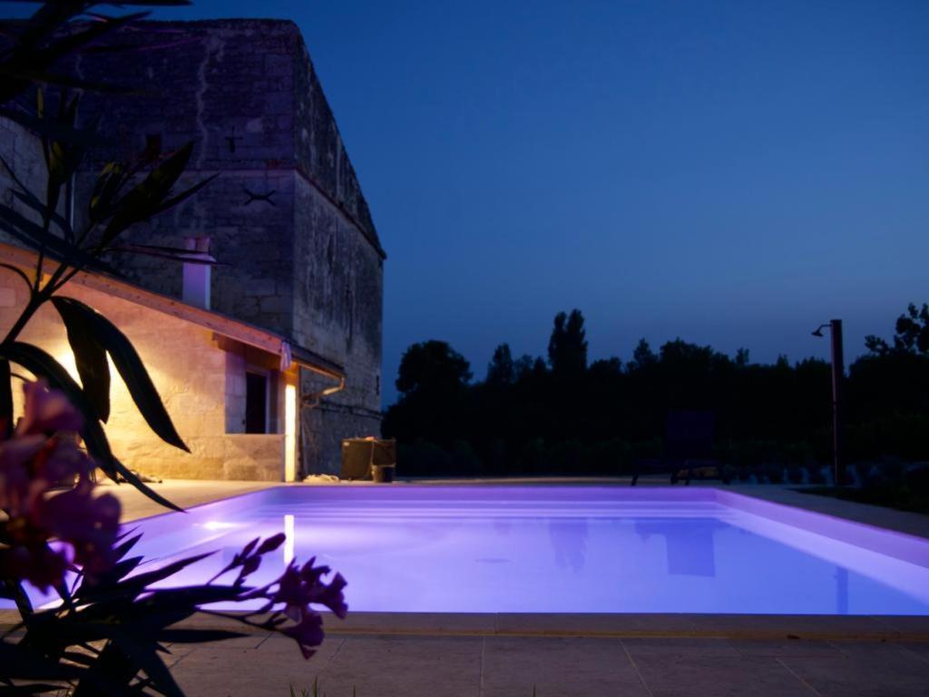 Saint-Sulpice-de-Faleyrens Gite Avec Piscine, Chateau De Lescours, St-Emilion المظهر الخارجي الصورة