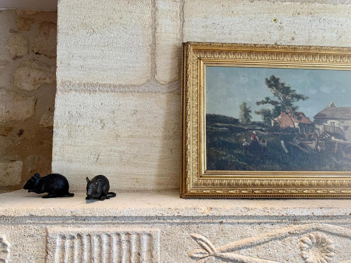 Saint-Sulpice-de-Faleyrens Gite Avec Piscine, Chateau De Lescours, St-Emilion المظهر الخارجي الصورة